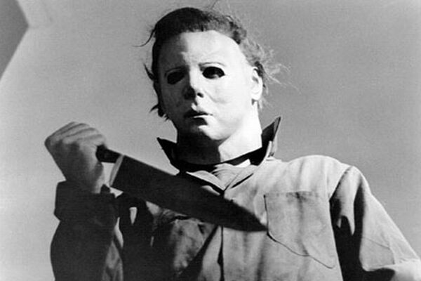 Tony Moran appears as psycho killer Michael Myers in a scene from the 1978 motion picture “Halloween” which ranked number one in the Military Times 10 Great Horror Films .(Gannett News Service/Falcon International Productions/File)