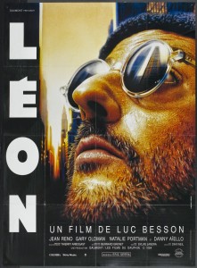 LEON - French Poster by Laurent Lufroy