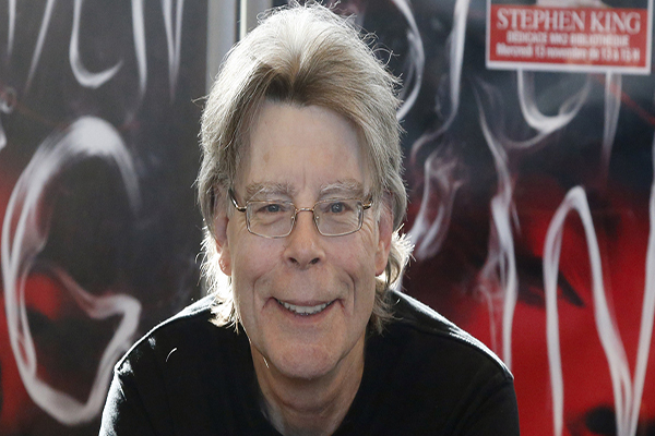 US author Stephen King poses for the cameras, during a promotional tour for his latest novel, ‘Doctor Sleep’, a sequel to ‘The Shining’,  at a library in Paris, Wednesday,  Nov. 13, 2013. (AP Photo/Francois Mori)