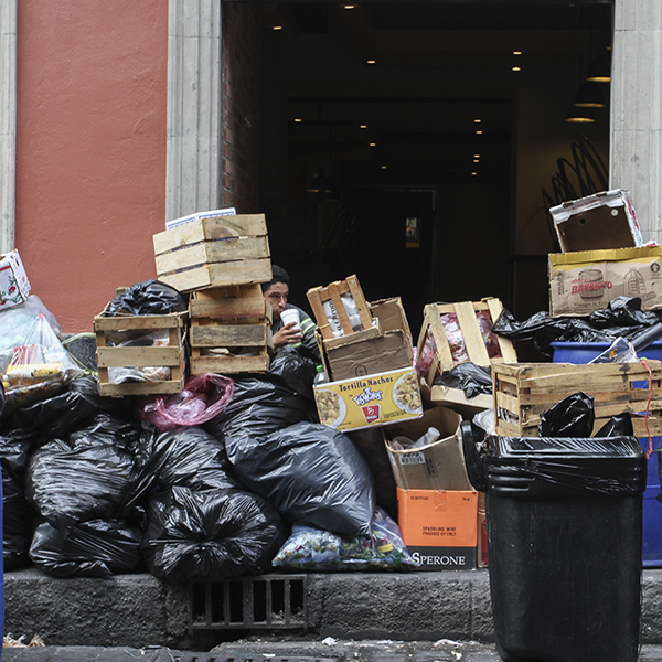 Diciembre y enero en los que se genera más basura en la CDMX, ya que los desperdicios aumentan hasta 30%. Foto, Cuartoscuro.