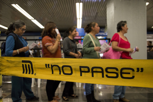 Acoso sexual en el Metro de la Ciudad de México