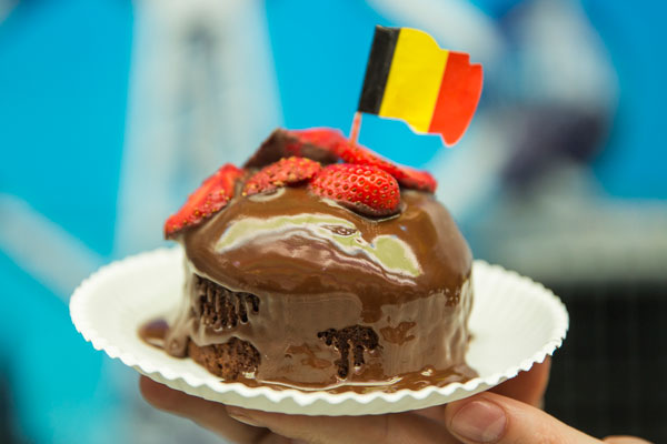 Un pastel de chocolate de Bélgica es el postre ideal