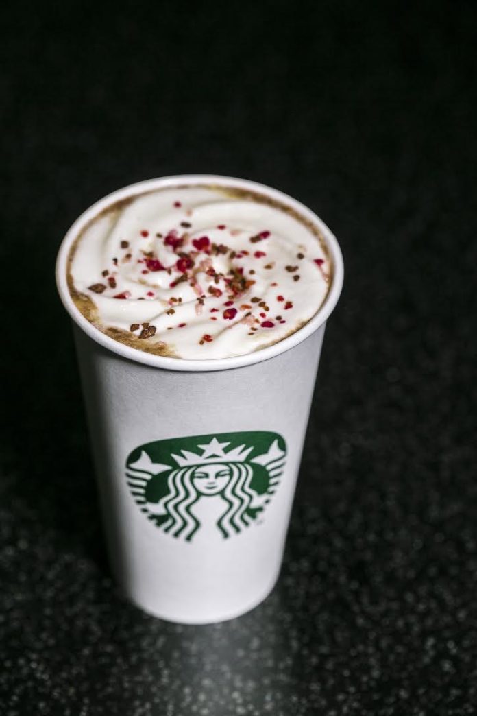 Plan para el mes del amor y la amistad Cherry Mocha en Starbucks