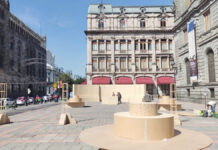 Instalan ofrenda interactiva en el Centro Histórico