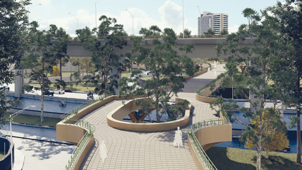 Proyecto puente peatonal chivatito