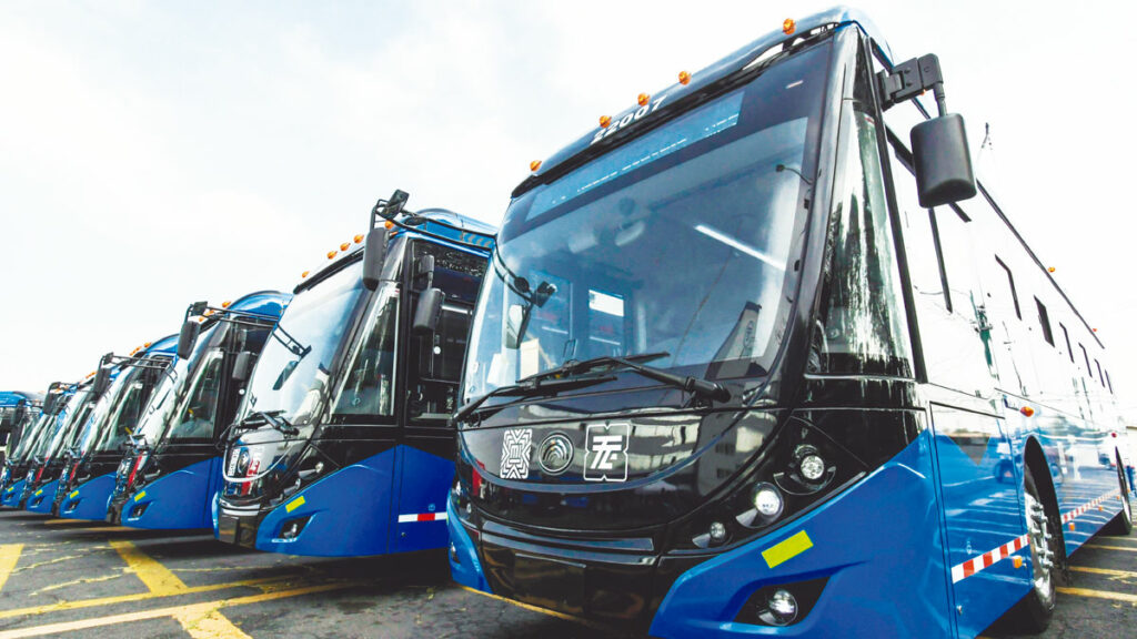 Nuevos trolebuses línea 6