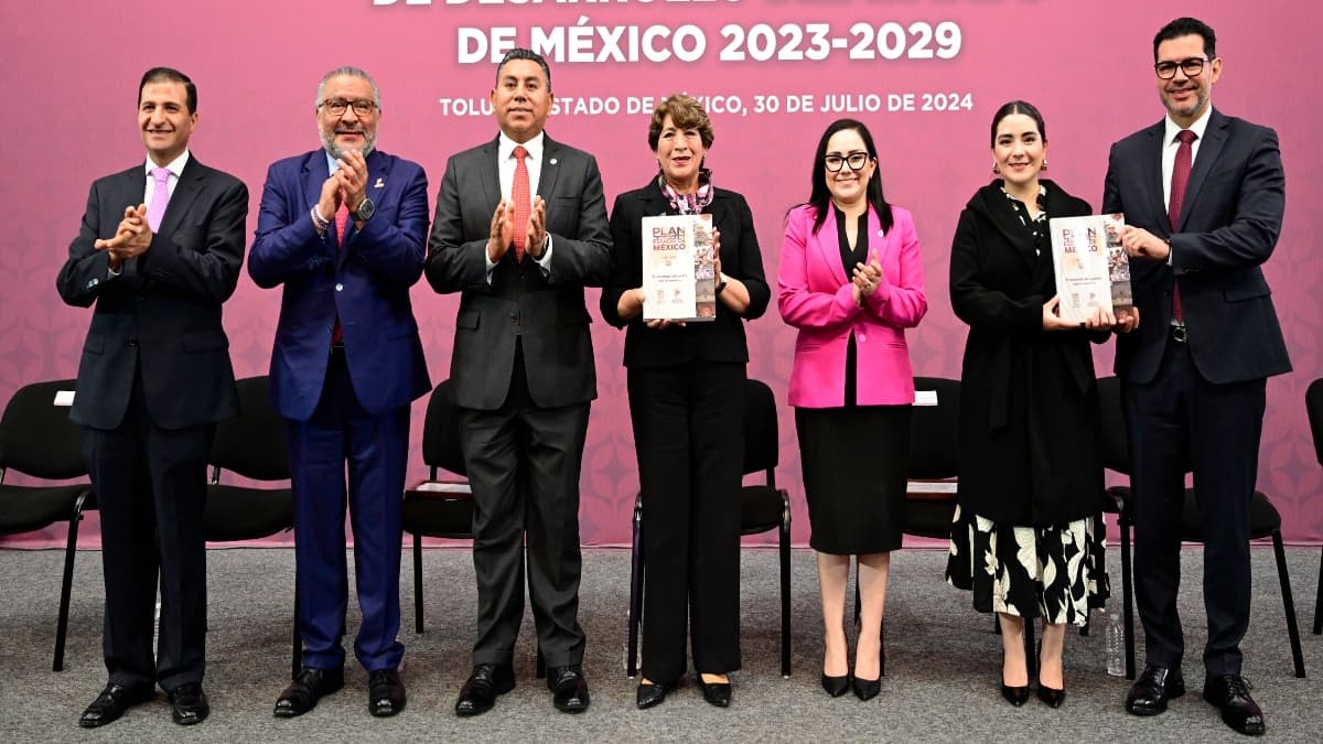 Delfina Gómez presenta Plan de Desarrollo del Edomex - Máspormás