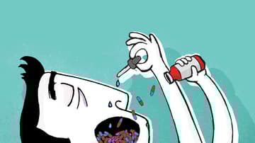 Ocho de cada 10 mexicanos recurre a la automedicación, principalmente porque creen que no es tan grave. Arte, Andree Ávalos