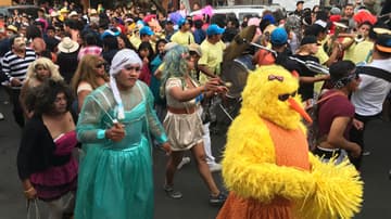 Cada Domingo de Ramos se hace la fiesta de los Güegüenchones