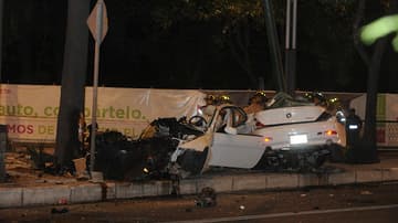 Lieja y Reforma fue el cruce, donde la carroza detuvo su meteórica marcha.