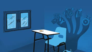 Escuela sin alumnos, algo muy familiar en secundaria