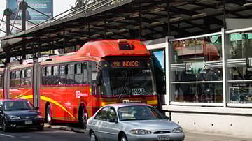 trafico, metrobús y transporte