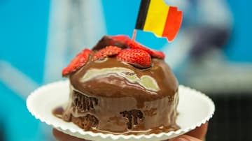 Un pastel de chocolate de Bélgica es el postre ideal