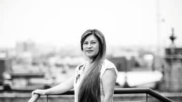 Violeta Sánchez, una traductora de lengua náhuatl