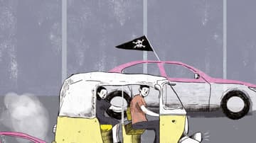 Taxis piratas a la orden