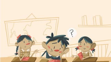 primaria que da clases a niños en lenguas maternas