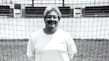 Ernesto es entrenador de futbol de amputados en la CDMX