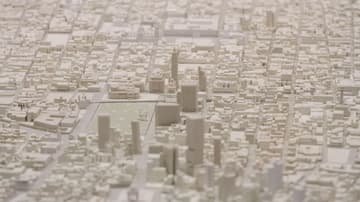 Maqueta de la CDMX