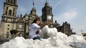 nieve artificial