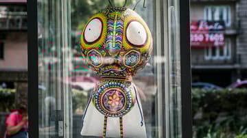 Tim Burton llega a Reforma