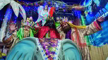 Foto con los Reyes Magos