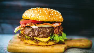 hamburguesa de Cuarto de Kilo