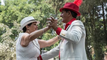 danzón en la Plaza de la Ciudadela