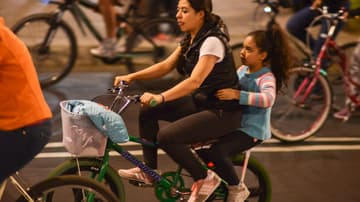 Paseo nocturno en bicicleta CDMX