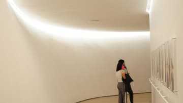 Exhibición de arte en el Museo Soumaya